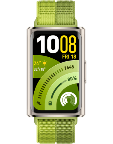 Huawei Band 11 Pro fitness tracker in green, sourced from consumer.huawei.com/za