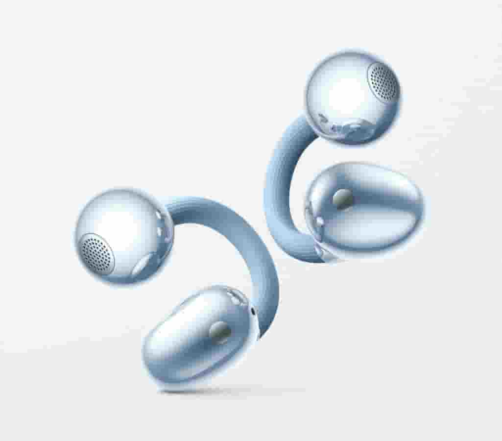 Huawei Freeclip2 open-ear clip earbuds in blue, sourced from consumer.huawei.com/za