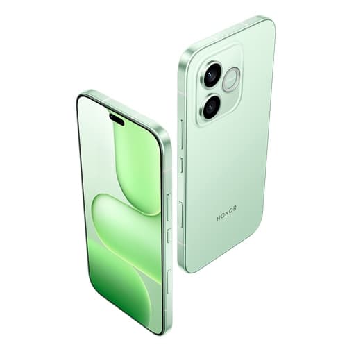Honor 600 Lite smartphone in mint green, sourced from honor.com/za