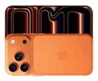 Apple iPhone 17 Pro in cosmic orange, 256GB