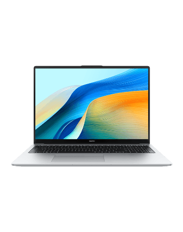 Huawei MateBook D16 laptop in silver, sourced from consumer.huawei.com/za